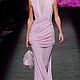 Шифоновая дымка от бренда Alberta Ferretti. Цвет дымчато-сиреневый. Ткани. Mariteks  Итальянские  ткани. Ярмарка Мастеров.  Фото №4