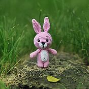 Куклы и игрушки handmade. Livemaster - original item Little Bunny Crocheted Gift for Newborns. Handmade.
