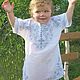 Крестильная рубашка для мальчика рис. 91, Крестильные рубашки, Санкт-Петербург,  Фото №1