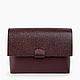 Женская кожаная сумка Divalli A004 burgundy grain. Классическая сумка. Divalli. Интернет-магазин Ярмарка Мастеров.  Фото №2