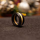 Order Ring in ebony and boxwood. Spirit of tree. Livemaster. . Rings Фото №3