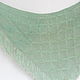 Knitted Mint Shawl. Shawls. vyazanaya6tu4ka. My Livemaster. Фото №6