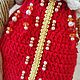 Кукла вязаная в народном костюме, кукла Василиса. Амигуруми куклы и игрушки. Кукольная мастерская Татьяны Шадура. Ярмарка Мастеров.  Фото №10