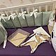 Бортики в кроватку заборчики. Бортики в кроватку. Треныч Бортики в кроватку. Ярмарка Мастеров.  Фото №5