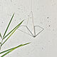 Самолет оригами из стекла, подвеска декор, подарок оловянная свадьба. Ловцы снов. Витражи Насти Зайцевой (zaytsevaglass). Ярмарка Мастеров.  Фото №5