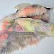 Natural fur with floral pattern (2 skins in a set)). Fur. tarzderi. My Livemaster. Фото №4