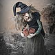 Ведьма миссис Rebecca Dixon, Интерьерная кукла, Волжский,  Фото №1