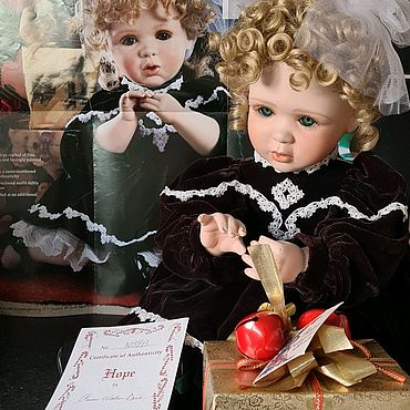 Винтаж: Коллекционная кукла Hope Надежда Hamilton Collection Рождество. . Винтаж ручной работы - Ярмарка Мастеров Винтаж ручной работы. Ярмарка Мастеров - ручная работа Винтаж: Коллекционная кукла Hope Надежда Hamilton Collection Рождество. Handmade.