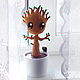 Little Groot in a Pot (Guardians of the Galaxy Guardians of the Galaxy). Stuffed Toys. JouJouPlushies (joujoucraft). My Livemaster. Фото №4