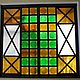 Stained glass windows in a sliding partition, Stained glass, Tolyatti,  Фото №1