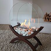 Для дома и интерьера handmade. Livemaster - original item Bio-fireplace floor Lounge oak 