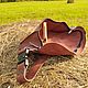 Поясная сумка из кожи. Поясная сумка. Wood Leather (Егор). Ярмарка Мастеров.  Фото №6