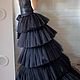  Юбка-шлейф съемная к платью в стиле Giambattista Valli, Юбки, Москва,  Фото №1