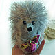 Soft toys: hedgehog in the FOG. Stuffed Toys. KnittedtoyRU. Online shopping on My Livemaster.  Фото №2