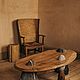 Стол из слэба и камня. Столы. RockWood Design. Интернет-магазин Ярмарка Мастеров.  Фото №2