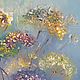 Order Oil painting of a flying floating flowers. Aerial Oil Painting. Zabaikalie. Livemaster. . Pictures Фото №3