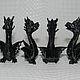 Set of legs made of plastic 'Dragons' (4 pcs.). Blanks for decoupage and painting. Deco-Shop (Decoy-Shop). Online shopping on My Livemaster.  Фото №2