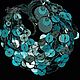 Brilliant Turquoise Necklace (147) Designer jewelry. Necklace. Svetlana Parenkova (parenkova). Online shopping on My Livemaster.  Фото №2