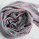 Women's textured square scarf 'Melange'. Scarves. Platkoffcom. My Livemaster. Фото №4