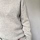 Базовый женский свитер  из ирландского мериноса. Свитеры. JULYWOOL// Юлия. Ярмарка Мастеров.  Фото №4