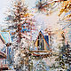 Vanilla frost, oil painting landscape on canvas. Pictures. Annet Loginova. Online shopping on My Livemaster.  Фото №2