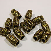 CAPS for beads color copper, 8 mm. 10 PCs