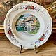 Винтаж: Тарелка суповая Sarreguemines obernai. Фаянс. Диаметр 25 см. Тарелки винтажные. Decor de table. Интернет-магазин Ярмарка Мастеров.  Фото №2
