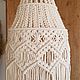 Абажур макраме. Абажуры и плафоны. Оксана Макраме узелочки (macrame-uzelochki). Ярмарка Мастеров.  Фото №4