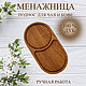 Поднос малый деревянный, дуб, Подносы, Нижний Новгород,  Фото №1