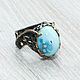 Turquoise (ring-ring) (1085), Rings, Tambov,  Фото №1