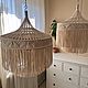 Заказать Абажур макраме. home_macrame (Лидия Юшкова). Ярмарка Мастеров. . Абажуры и плафоны Фото №3