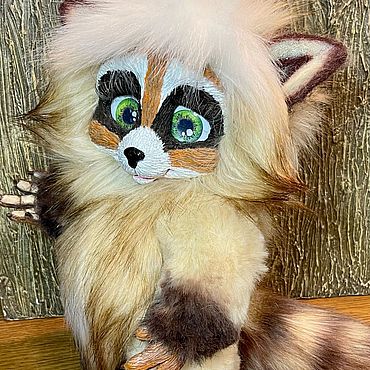 Куклы и игрушки ручной работы. Ярмарка Мастеров - ручная работа Енот. Handmade.