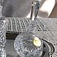 Винтаж: Изысканный графинчик, флакон для духов, масел. Бутылочка хрусталь. Сувениры винтажные. Винтаж из Италии (vintage-italia) (vintage-italia). Интернет-магазин Ярмарка Мастеров.  Фото №2