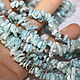 Ларимар 6-10мм нить 40см. Бусины. Beads. Ярмарка Мастеров.  Фото №4