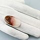 Ring with agate. Silver. Rings. Author Jewelry from natural stones. My Livemaster. Фото №5