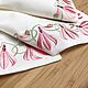 Hot napkin with embroidery 'Cyclamen». Tablecloths. Shpulkin dom. Online shopping on My Livemaster.  Фото №2