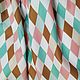 Пастельный рисунок,ромбы в пастельных цветах, ткань в пастельных тонах, Ткани, Москва,  Фото №1