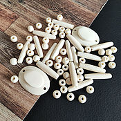 Материалы для творчества handmade. Livemaster - original item Package No. 5 mix of beads and connectors Buffalo Bone. Handmade.