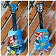 Укулеле сопрано  "Русалочка" гавайская гитара. Укулеле (гавайская гитара). Guitar & Ukulele art Studio. Ярмарка Мастеров.  Фото №4