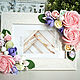 Frame for photo with flowers from polymer clay. Photo frames. Olga-art-flower. My Livemaster. Фото №4