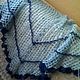 Shawl 'Blue story' handmade. Shawls. hand knitting from Galina Akhmedova. My Livemaster. Фото №6