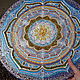Ámbar Mandala armonía sobre lienzo. Pictures. real-mandala. Ярмарка Мастеров.  Фото №5