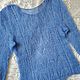 Handmade Spring openwork jumper. Jumpers. hand knitting from Galina Akhmedova. My Livemaster. Фото №5