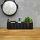 Черная плетеная корзина для хранения. Декор в стиле лофт для ванной, Корзины, Северодвинск,  Фото №1