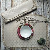 Для дома и интерьера handmade. Livemaster - original item Napkin for a plate with Vologda lace.. Handmade.