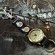 Pocket steampunk keychain watch 'CLASSIC'. Pocket watch. Neformal-World. Online shopping on My Livemaster.  Фото №2