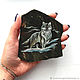 Order Magnet the wolf of stone Souvenirs Altai. Souvenirs from a stone (yashmamagnit). Livemaster. . Magnets Фото №3