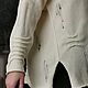 Jackets: Knitted textured vanilla. Sweater Jackets. chervon. My Livemaster. Фото №6