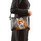 Bag-Clutch 'Sly Fox '. Clutches. Pelle Volare. My Livemaster. Фото №6