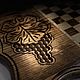 Handmade backgammon 'Armenia' Art. .036. Backgammon and checkers. Gor 'Derevyannaya lavka'. My Livemaster. Фото №6